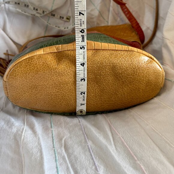 A Vintage SHARIF Designer Leather Purse - Picture 7 of 11